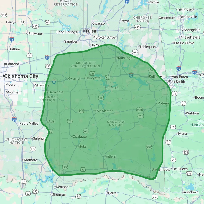 your best inspect llc map small mcalester ok